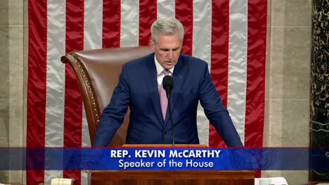 Speaker McCarthy, declared Adam Schiff will be censured for deceiving the American people