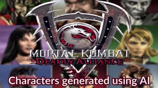 Mortal Kombat Deadly Alliance Kombatants Generated By AI - FULL COMPILATION