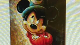 Disney Parks Sorcerer Mickey Custom Art Print Reproduction #shorts
