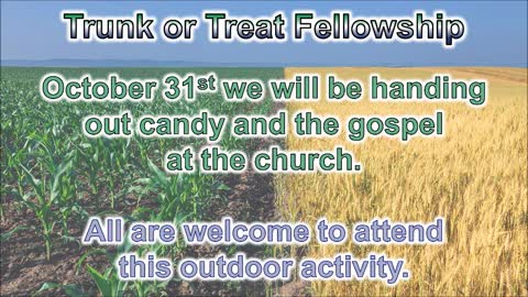 Highland Park Baptist Church Bulletin October 3rd