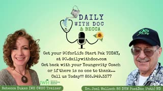 Dr. Joel Wallach - Your Kidneys give you Clues. Daily with Doc and Becca 5/09/2023