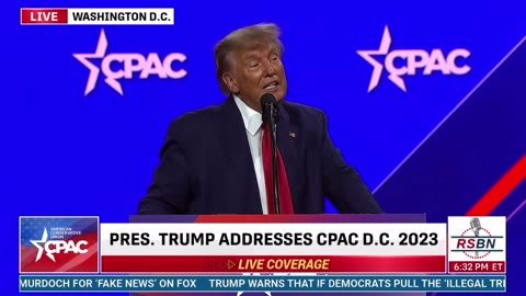 President Trump @CPAC: "I will prevent World War III"