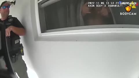 BODYCAM Noise Complaint Spirals After Man Threatens Officer