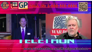 The Great Steve Bannon on "Save Our Electors Telethon" for Michigan Electors - Please Donate Today!