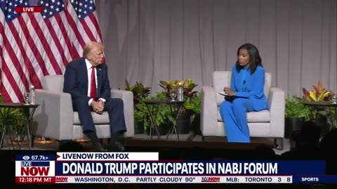 Trump: tense discussion at the NABJ Forum in Chicago