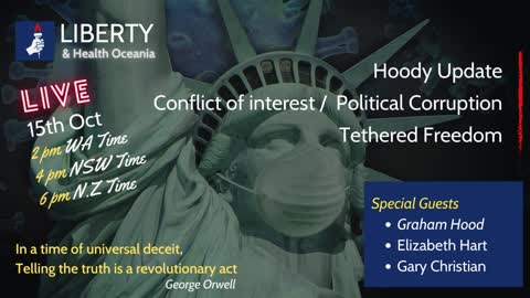 2022-10-15 Liberty & health Oceania Live Stream