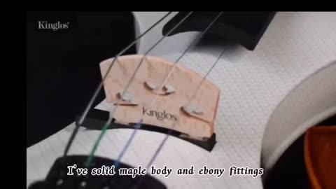 kinglos electric violin China factory string instruments CTDS series