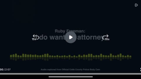 Ruby, Freeman voice recording