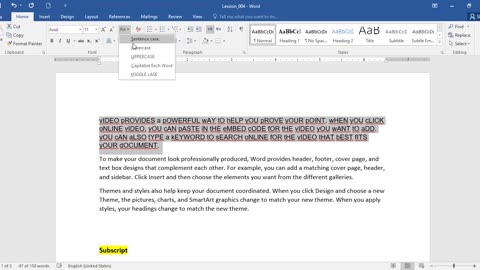 Microsoft Word 4 | Microsoft Word free | Microsoft Word learn free | MS Word