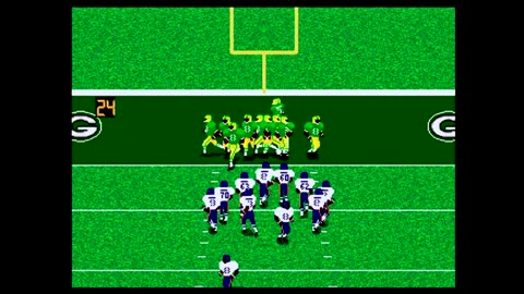 Madden96 (Sega Genesis) Bears vs Packers Part3