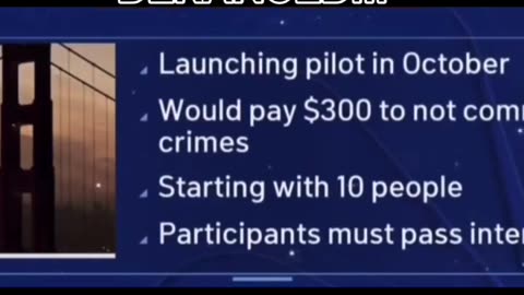 San Francisco To Pay Criminals To Not Shoot People