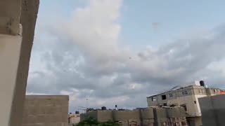 🛡️ Gaza Surprise Attack | Iron Dome Interceptions | 7/10/2023 | RCF