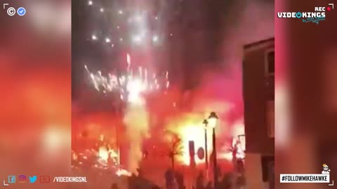 Dutch citizens celebrate New Years Eve despite firework ban