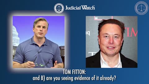 Tom Fitton Issues A Warning To Elon Musk - 'I Do Not Have Any Suicidal Thoughts'