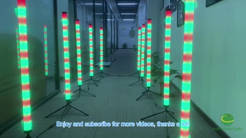 50mm DMX LED tube with tripod for stage performances, concerts, etc.