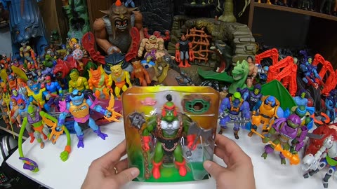 Masters of the Universe Origins Turtles of Grayskull Deluxe Krang Review!