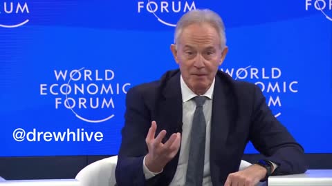 Tony Blair calls for "digital infrastructures" to monitor who is vaccinated and who is not for the "vaccines that will come down the line" at Klaus Schwab's World Economic Forum.