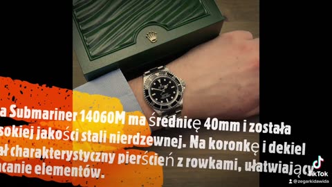 Rolex Submariner ref:14060M #rolex #zegarki #czas