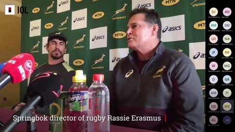 Director of rugby Rassie Erasmus on Ireland ranking