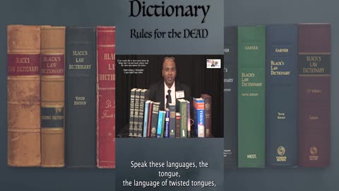 BLACKS LAW DICTIONARY - LEGAL BABBLE ILLUSION