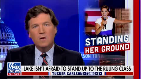 ‘She Doesn’t Care’: Tucker Carlson Lauds Lake As Model For GOP