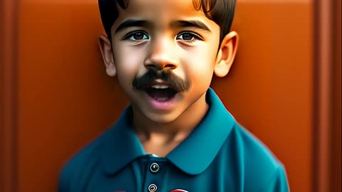 Cute child explain about india #india #instagram #loveindianarmy