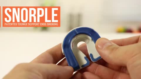 Snorple Anti Snoring and Sleep Apnea Mouthpiece Works