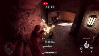 SWBF2 2017: Arcade Onslaught Sith Trooper First Order Takodana Gameplay