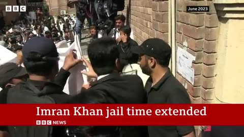 Imran Khan jail term extended