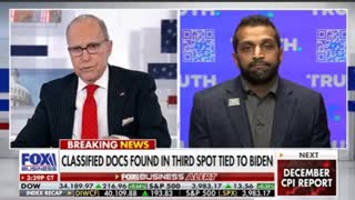 Kash Patel: I Think They’re Going to Find Out Joe Biden Had “Many More Places Where Documents were Improperly Stored”