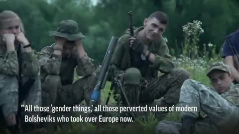 Ukrainian National Corps training and radicalizing children