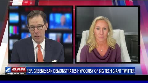 Rep. Greene: Ban demonstrates hypocrisy of Big Tech giant Twitter