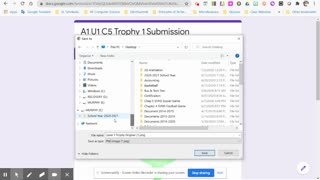 IC U1 C5 Download Trophy to Flash Drive from Google Drawings