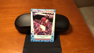 Basketball Card, 1989-90 Fleer Stickers #3 Michael Jordan, ALREADY THE GREATEST?