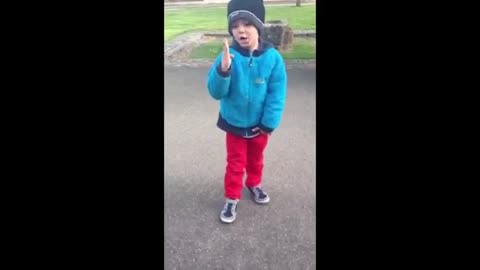 Child shows his new dance!