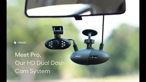 Review: Nexar Pro Dual Dash Cam - HD Front Dash Cam and Interior Car Security Camera - Nexar Da...