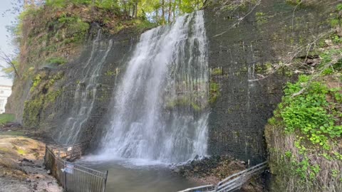 Wilson Dam, TVA Rockpile Recreation Area Waterfall - Florence, Alabama