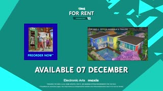 The Sims 4_ For Rent - Official Expansion Pack Reveal Trailer