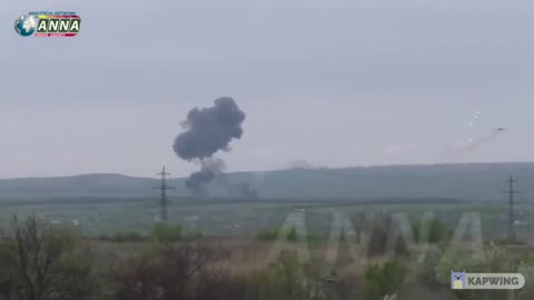 The work of the Su-25SM VKS attack aircraft in the Popasnaya area
