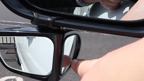 Car Wide Angle Adjustable Convex Rear View Blind Spot Mirror