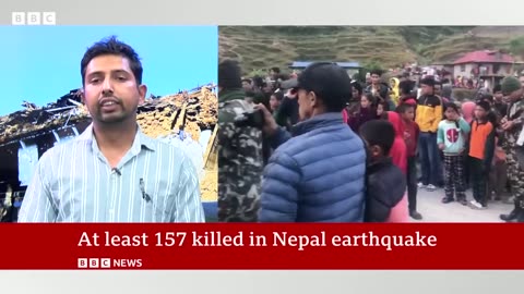 At least 150 people killed in Nepal earthquake – BBC News