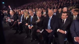 Joseph Martelli jjm7777 Vladimir Putin avoiding shaking hands with Benjamin Netanyahu