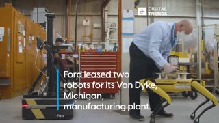 Spot Robots is Working at a Ford Manufacturing Plant