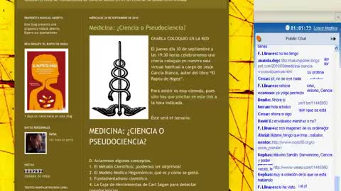 Coloquio ‘Medicina: ¿Ciencia o Pseudociencia?’