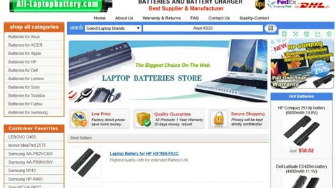 Laptop Battery for Dell Inspiron Mini 9