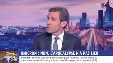 M Pujadas dénonce et détramatise la situation sanitaire