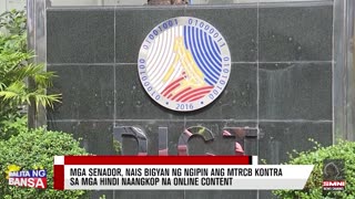 Mga senador, nais bigyan ng ngipin ang MTRCB kontra sa mga hindi naaangkop na online content
