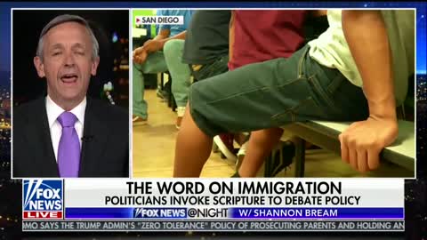 Rev. Jeffress defends Trump, blasts Dems for "selective outrage' on immigration