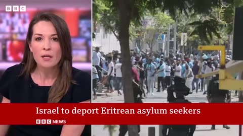 After Eritreans violence in Tel Aviv the Isreal consider to step deport rioting