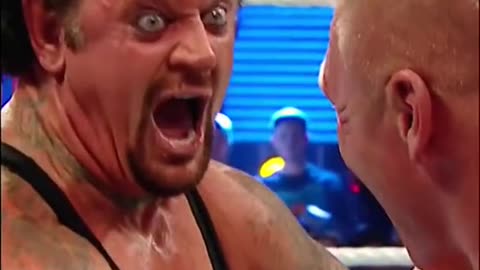 Undertaker laughs at brock Lesnar #shorts #wwe